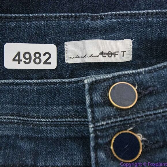 NEW Ann Taylor Loft Women's Modern Skinny Ankle Jeans‎  , size 34 - Picture 11 of 15
